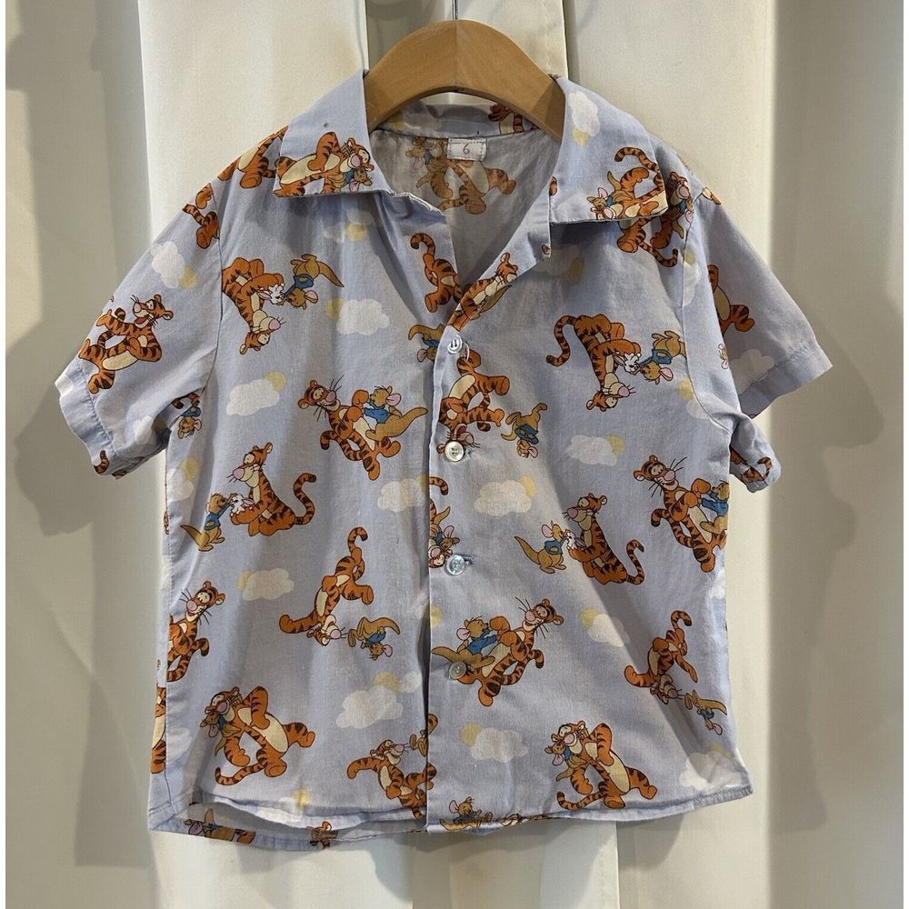 Winnie The Pooh Tigger & Roo Vintage Shirt Size 6